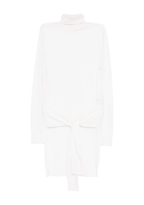 TOTEME double-sleeves turtleneck top - White