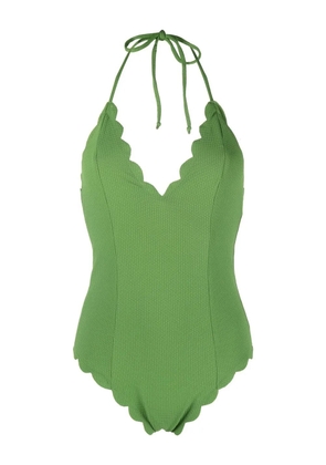 Marysia Broadway scalloped one-piece - Green