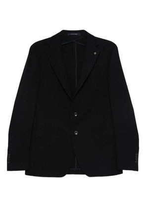 Tagliatore three-button wool blazer - Blue