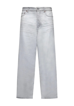 Balenciaga logo-patch jeans - Grey
