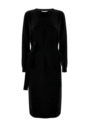 Kocca Caritea tie-waist midi dress - Black