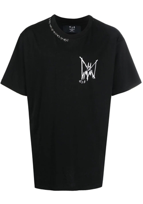 MJB Marc Jacques Burton logo-print short-sleeve T-shirt - Black