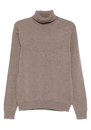 Zanone roll-neck sweater - Neutrals
