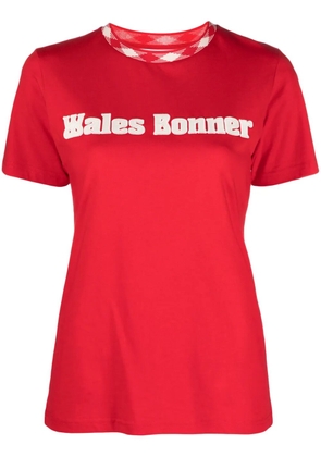Wales Bonner x Sorbonne organic cotton T-shirt - Red