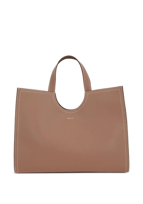 Bally leather tote bag - Neutrals
