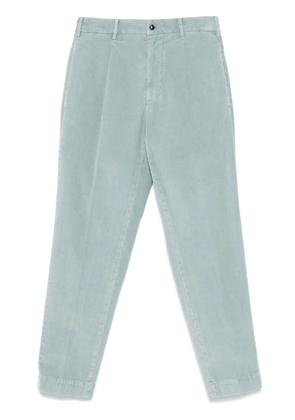 Dell'oglio corduroy tapered trousers - Blue