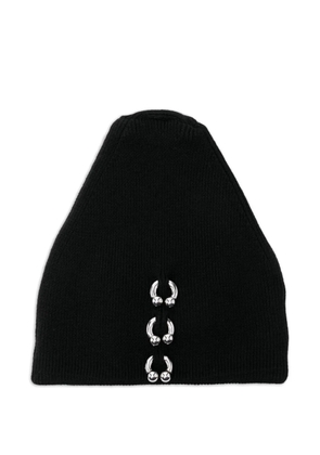 Melitta Baumeister chain-detail beanie - Black