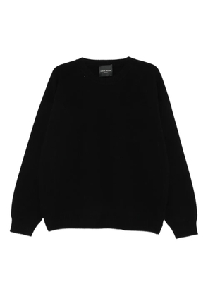 Roberto Collina crew-neck sweater - Black