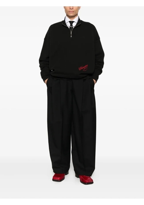 Willy Chavarria zip-up jacket - Black