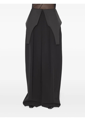 Jean Paul Gaultier panelled trousers - Black