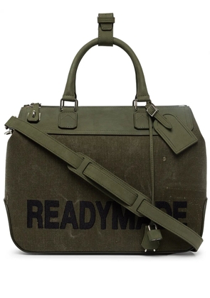 Readymade logo-print tote bag - Green