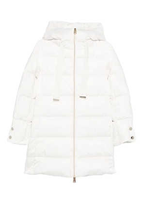 Herno hooded puffer jacket - White