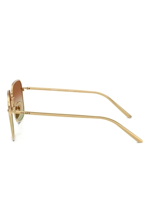 Prada Eyewear square-frame sunglasses - Gold