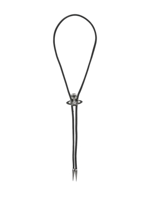 Vivienne Westwood Orb-pendant tie - Black