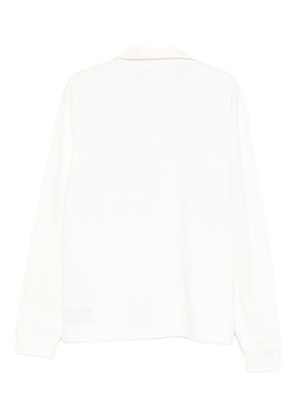 Diadora logo-embroidered polo shirt - White