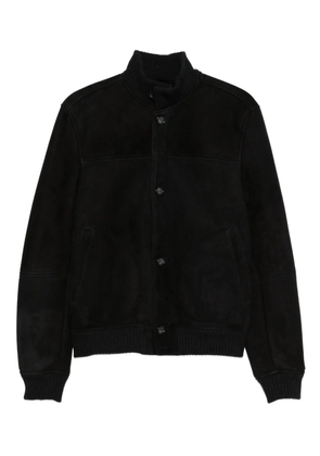 ERALDO suede jacket - Black