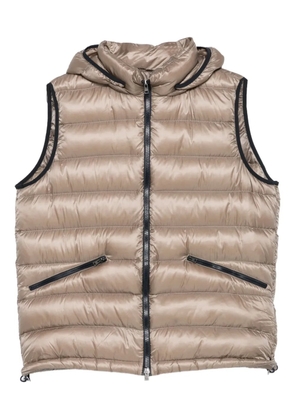 Herno hooded padded gilet - Neutrals