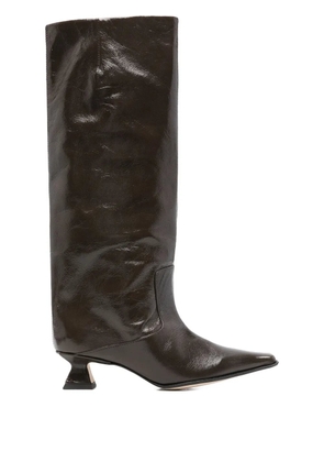 Miista pointed-toe boots - Brown