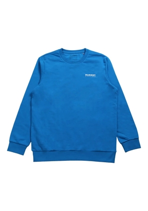 Mammut logo-print sweatshirt - Blue