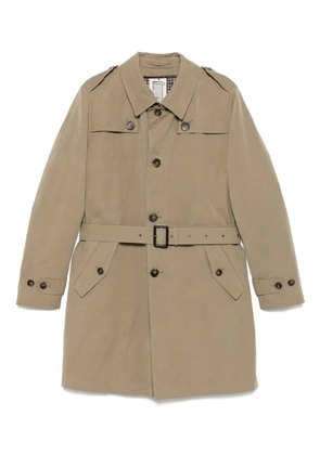 L'impermeabile Gilberto belted trench coat - Neutrals