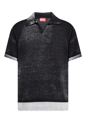 Diesel Lorenzo short-sleeve polo-neck top - Black