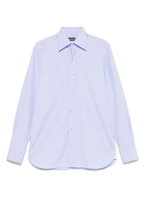 TOM FORD poplin classic-fit shirt - Blue