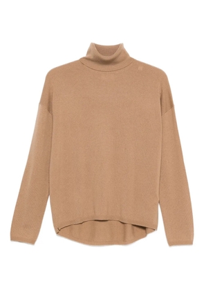Allude turtleneck long-sleeve sweater - Neutrals