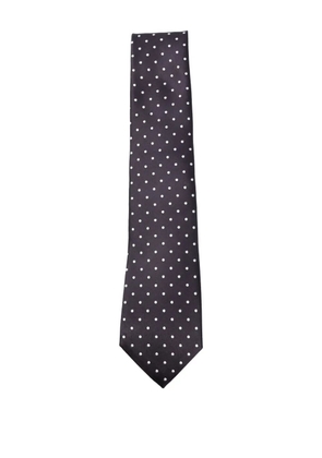 TOM FORD polka-dot silk tie - Purple