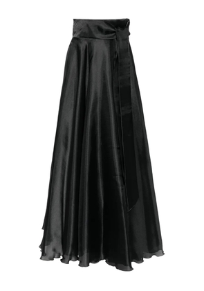 ALESSANDRO LEGORA high-waist maxi skirt - Black