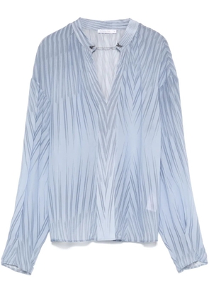 Patrizia Pepe printed blouse - Blue