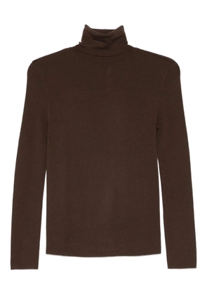 Akris Punto wool knitted top - Brown