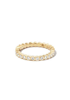 Sophie Bille Brahe 18kt yellow gold Mon Cher Croissant diamond eternity ring