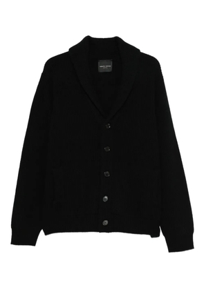 Roberto Collina ribbed-knit cardigan - Black