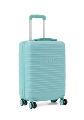 TOUS medium four-wheel cabin suitcase - Blue
