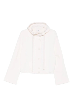 Akris Punto hooded cardigan - White