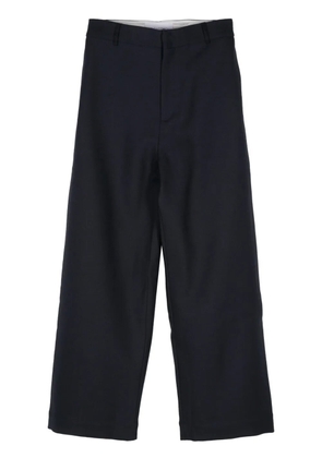 AZ FACTORY wide-leg wool trousers - Blue
