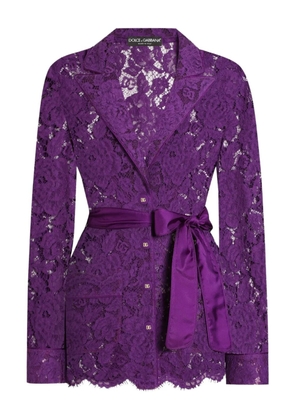 Dolce & Gabbana DNA Vanity blazer - Purple