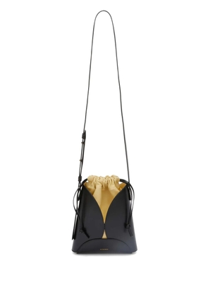 Jil Sander small Curve cross body bag - Black