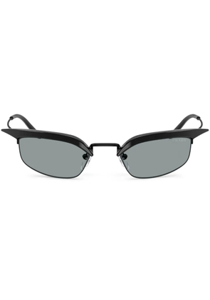Prada Eyewear geometric-frame sunglasses - Black