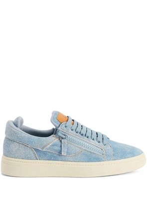 Giuseppe Zanotti GZ94 double-zip low-top sneakers - Blue