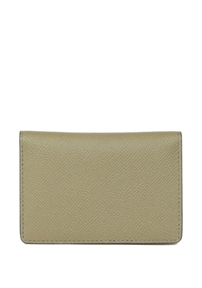 Maison Margiela leather cardholder - Green