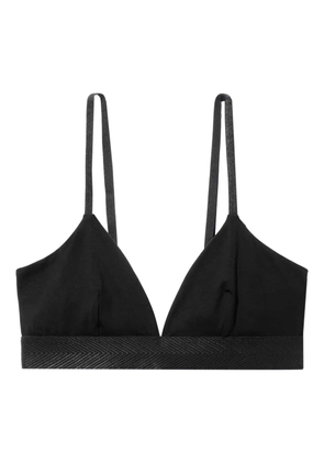 CDLP triangle bralette - Black