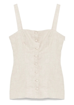 Faithfull the Brand Corbiere top - Neutrals