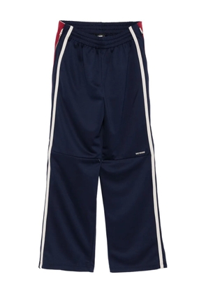 We11done contrast track pants - Blue