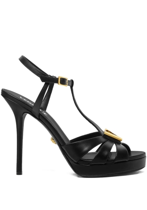 Versace 120mm platform sandals - Black