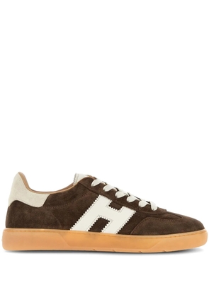 Hogan Cool low-top suede sneakers - Brown
