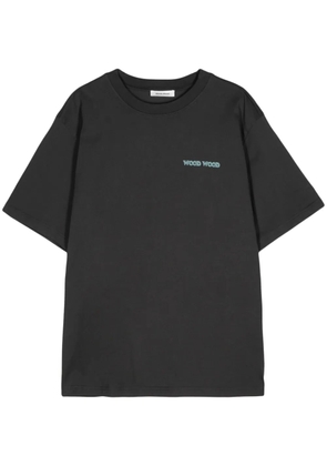 Wood Wood Haider Tribe cotton T-shirt - Grey