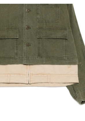 We11done doubled wrok jacket - Green