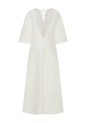 The Row Mia silk dress - White