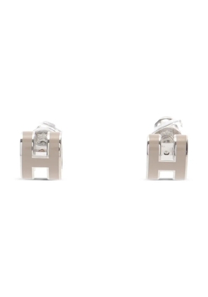 Hermès Pre-Owned 2010s Mini Pop H earrings - Silver
